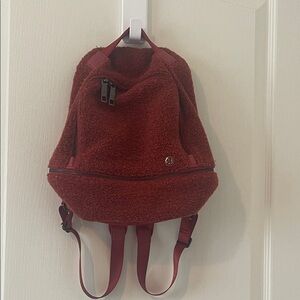 Lululemon Cozy Teddy Sherpa Backpack